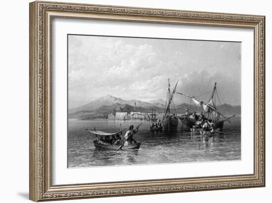 Cyprus, Larnaca-WH Bartlett-Framed Art Print