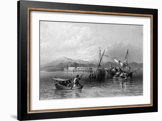 Cyprus, Larnaca-WH Bartlett-Framed Art Print