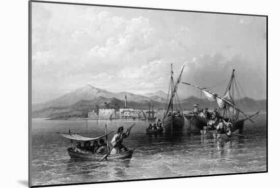 Cyprus, Larnaca-WH Bartlett-Mounted Art Print