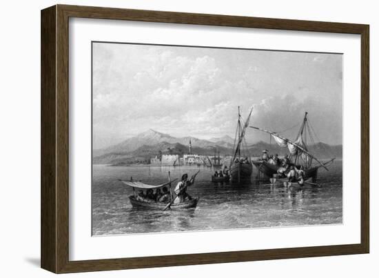 Cyprus, Larnaca-WH Bartlett-Framed Premium Giclee Print