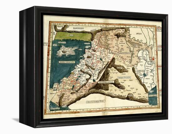 Cyprus, Syria, Babylonia and Judea-Ptolemy-Framed Stretched Canvas