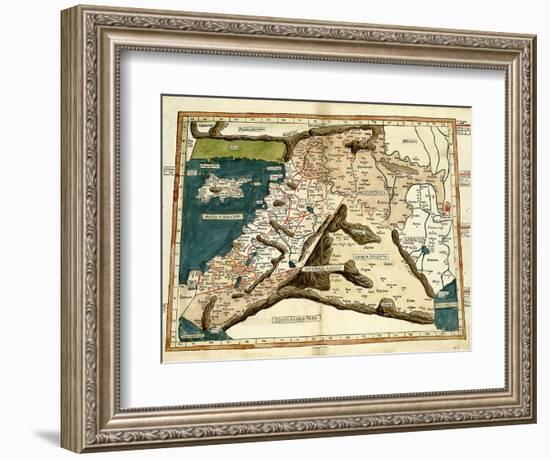 Cyprus, Syria, Babylonia and Judea-Ptolemy-Framed Art Print