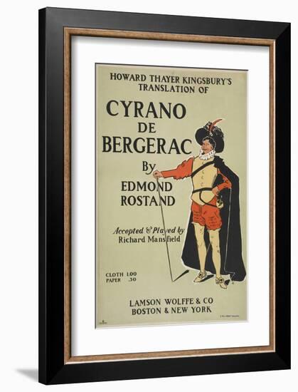 Cyrano de Bergerac-null-Framed Art Print