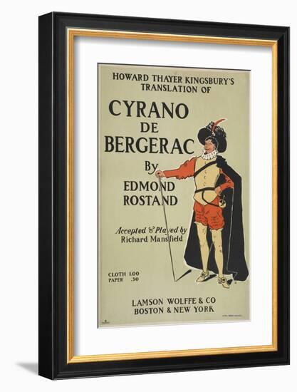 Cyrano de Bergerac-null-Framed Art Print