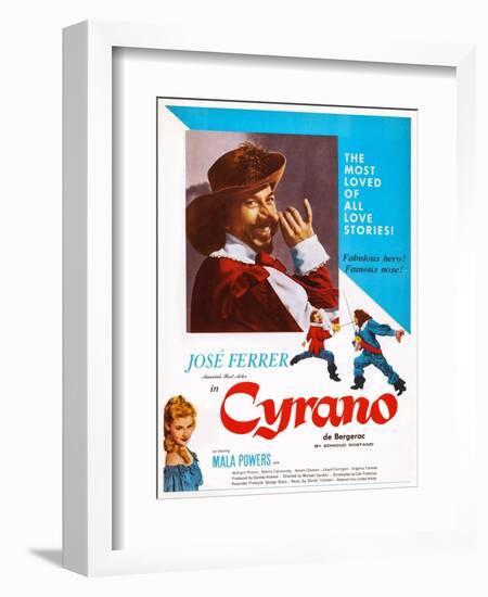 Cyrano De Bergerac-null-Framed Premium Giclee Print