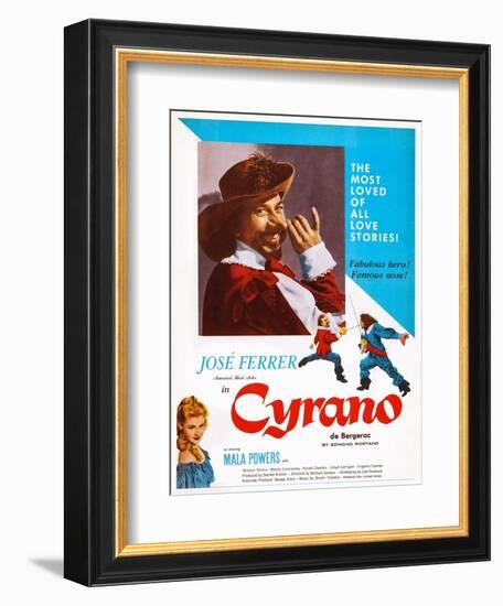 Cyrano De Bergerac-null-Framed Premium Giclee Print