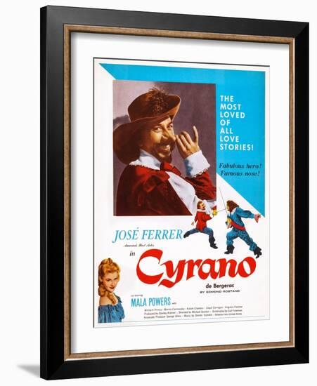 Cyrano De Bergerac-null-Framed Art Print