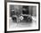 Cyril Paul with His Mg C Type, 1932-null-Framed Photographic Print