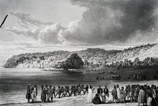Beach at Korora-Reka-Cyrille Pierre Theodore Laplace-Giclee Print