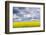 Czech Republic, Bohemia, Canola Field and Clouds-Rob Tilley-Framed Photographic Print