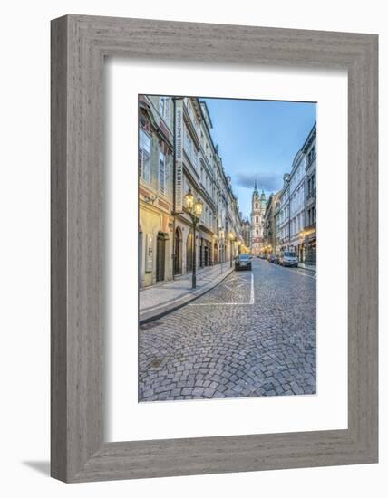 Czech Republic, Bohemia, Prague, Mala Strana Street-Rob Tilley-Framed Photographic Print