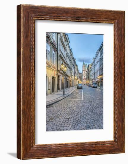 Czech Republic, Bohemia, Prague, Mala Strana Street-Rob Tilley-Framed Photographic Print