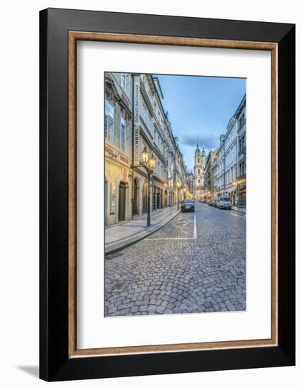 Czech Republic, Bohemia, Prague, Mala Strana Street-Rob Tilley-Framed Photographic Print