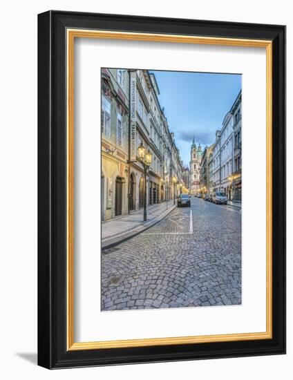 Czech Republic, Bohemia, Prague, Mala Strana Street-Rob Tilley-Framed Photographic Print