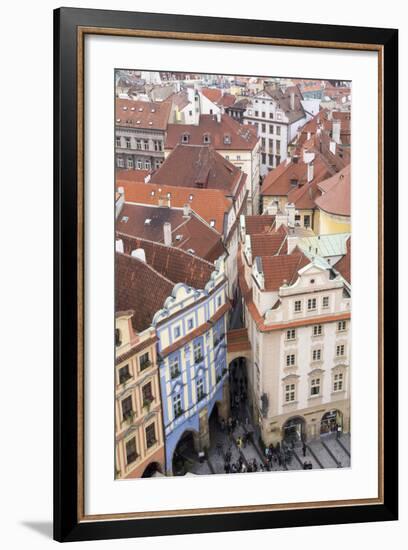 Czech Republic, Bohemia, Prague. Prague Central Square-Emily Wilson-Framed Photographic Print