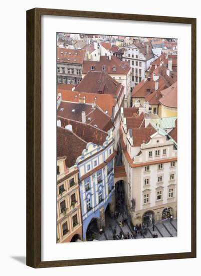 Czech Republic, Bohemia, Prague. Prague Central Square-Emily Wilson-Framed Photographic Print