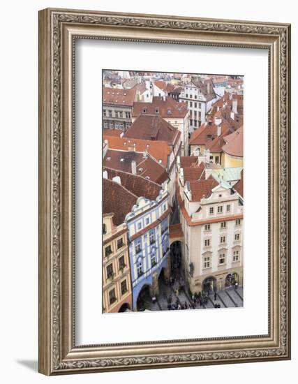 Czech Republic, Bohemia, Prague. Prague Central Square-Emily Wilson-Framed Photographic Print