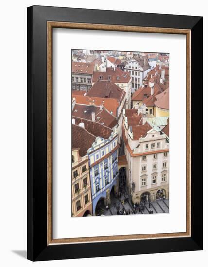 Czech Republic, Bohemia, Prague. Prague Central Square-Emily Wilson-Framed Photographic Print