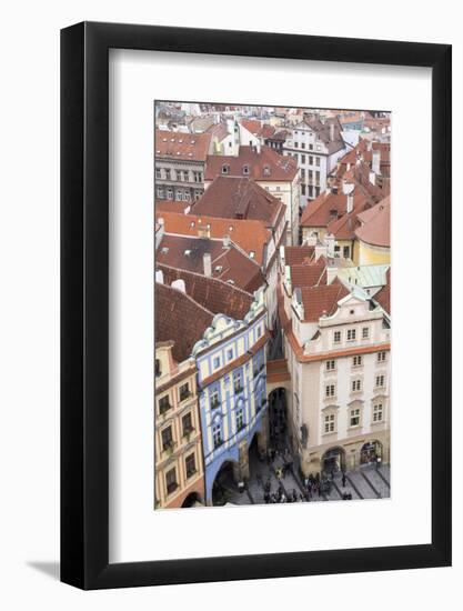 Czech Republic, Bohemia, Prague. Prague Central Square-Emily Wilson-Framed Photographic Print