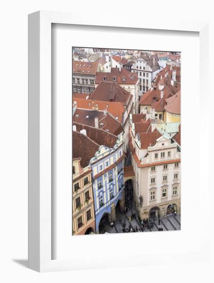 Czech Republic, Bohemia, Prague. Prague Central Square-Emily Wilson-Framed Photographic Print