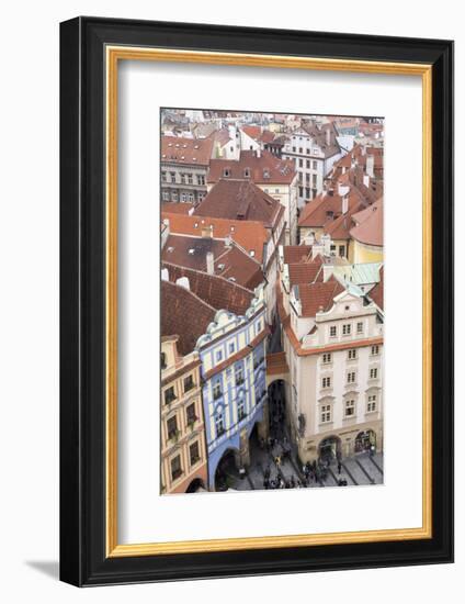 Czech Republic, Bohemia, Prague. Prague Central Square-Emily Wilson-Framed Photographic Print