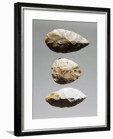 Czech Republic, Brno, Etnograficke Muzeum Moravskeho Muzea V Brne, Worked Flint Splinters-null-Framed Giclee Print