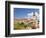 Czech Republic, Chesky Krumlov. Chesky Krumlov and Krumlov castle.-Julie Eggers-Framed Photographic Print