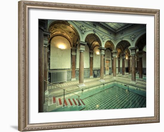 Czech Republic, Marianske Lazne, Nove Lazne Resort, Roman Spa-Michele Falzone-Framed Photographic Print