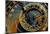 Czech Republic, Prague. Close-up of astronomical clock in Old Town Square.-Jaynes Gallery-Mounted Photographic Print