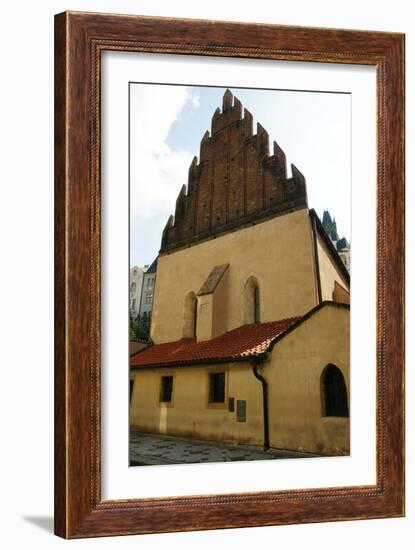 Czech Republic. Prague. Old New Synagogue. Gothic, 13th Century. Josefov (Jewish Quater)-null-Framed Photographic Print