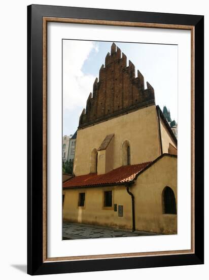 Czech Republic. Prague. Old New Synagogue. Gothic, 13th Century. Josefov (Jewish Quater)-null-Framed Photographic Print