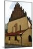 Czech Republic. Prague. Old New Synagogue. Gothic, 13th Century. Josefov (Jewish Quater)-null-Mounted Photographic Print