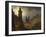 Czech Republic, Prague, Painting of Old Town Square at Night-null-Framed Giclee Print