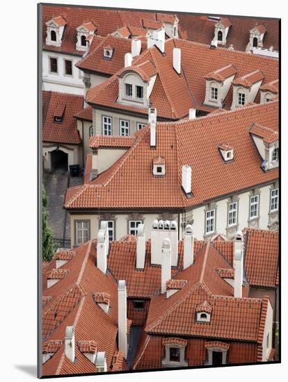 Czech Republic, Prague; Rooftops Seen from Prague Castle-Niels Van Gijn-Mounted Photographic Print