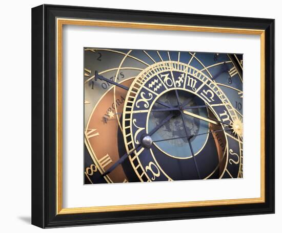 Czech Republic, Prague, Stare Mesto (Old Town), Astronomical Clock-Michele Falzone-Framed Photographic Print
