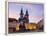 Czech Republic, Prague, Stare Mesto (Old Town). Tyn Cathedral on Staromestske namesti, Old Town Squ-Jason Langley-Framed Premier Image Canvas