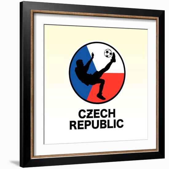 Czech Republic Soccer-null-Framed Giclee Print