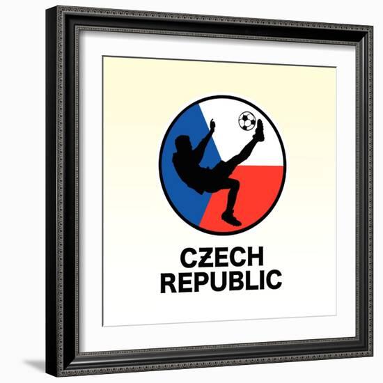 Czech Republic Soccer-null-Framed Giclee Print