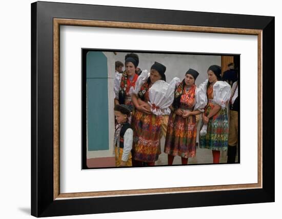 Czechoslovakians in Traditional Costumes-Bill Ray-Framed Photographic Print