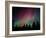 D. Aurora Borealis Alaska Red Skies Northern Lights Copper Center Alaska-pinky-Framed Photographic Print