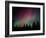 D. Aurora Borealis Alaska Red Skies Northern Lights Copper Center Alaska-pinky-Framed Photographic Print