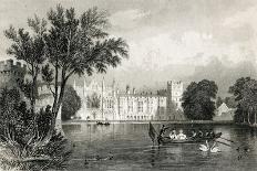 Byron, Newstead Abbey-D Buckle-Mounted Art Print