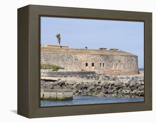 D'Estrees Fort Now a Museum of Slavery, Goree Island, Near Dakar, Senegal, West Africa-Robert Harding-Framed Premier Image Canvas