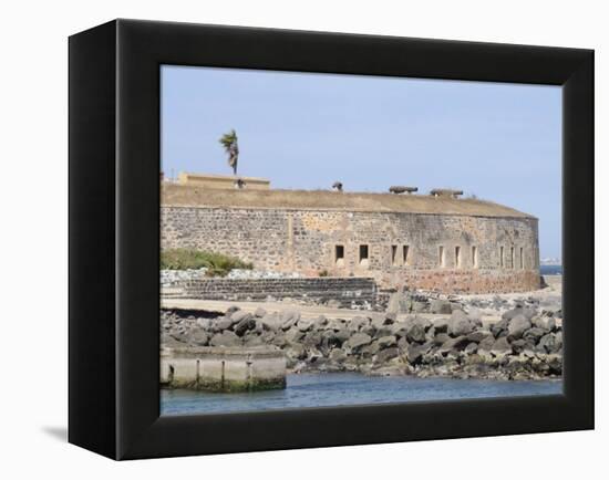 D'Estrees Fort Now a Museum of Slavery, Goree Island, Near Dakar, Senegal, West Africa-Robert Harding-Framed Premier Image Canvas