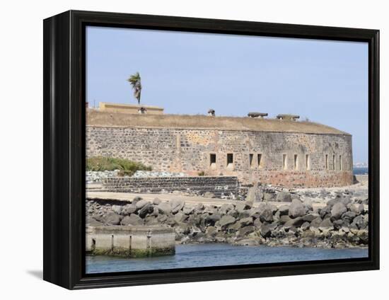 D'Estrees Fort Now a Museum of Slavery, Goree Island, Near Dakar, Senegal, West Africa-Robert Harding-Framed Premier Image Canvas