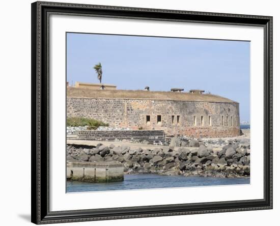 D'Estrees Fort Now a Museum of Slavery, Goree Island, Near Dakar, Senegal, West Africa-Robert Harding-Framed Photographic Print