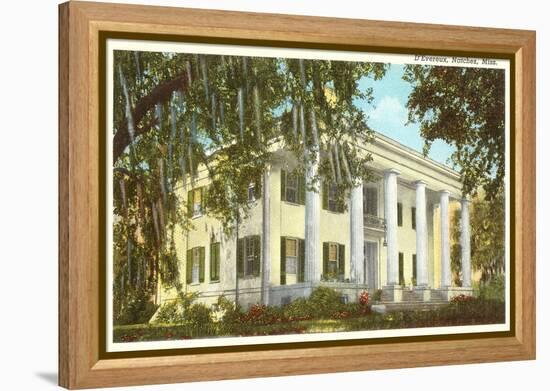 D'Evereux Mansion, Natchez, Mississippi-null-Framed Stretched Canvas