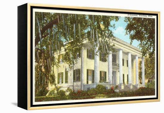 D'Evereux Mansion, Natchez, Mississippi-null-Framed Stretched Canvas