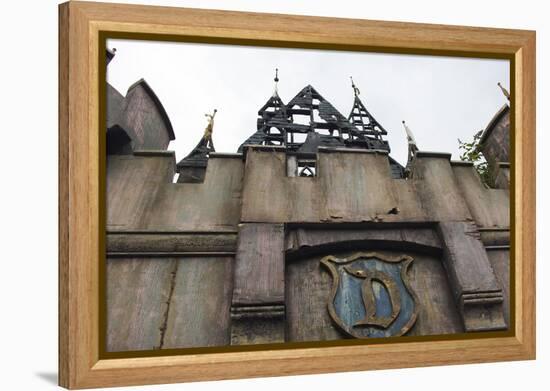 ‘D’ for Dismal-Banksy-Framed Premier Image Canvas