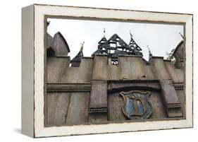 ‘D’ for Dismal-Banksy-Framed Premier Image Canvas